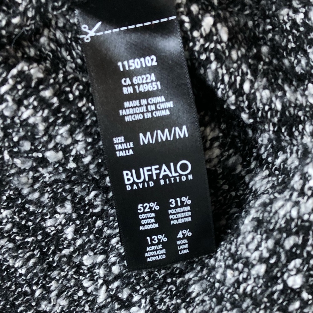 Buffalo David Bitton knitted sweater crew neck - Picture 3 of 4